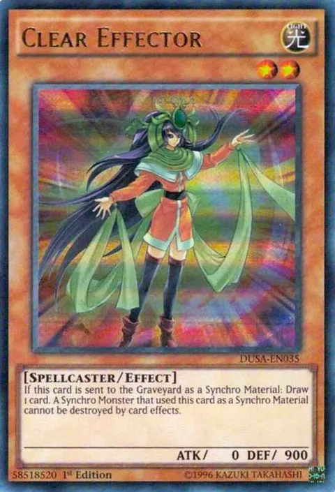 Clear Effector DUSA-EN035 Yu-Gi-Oh card from Duelist Saga