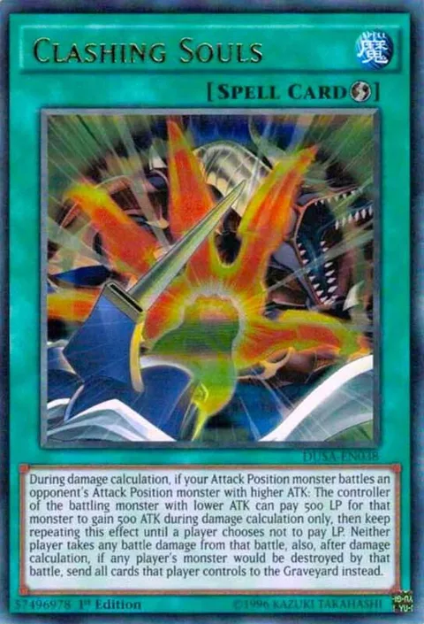 Clashing Souls DUSA-EN038 Yu-Gi-Oh card from Duelist Saga