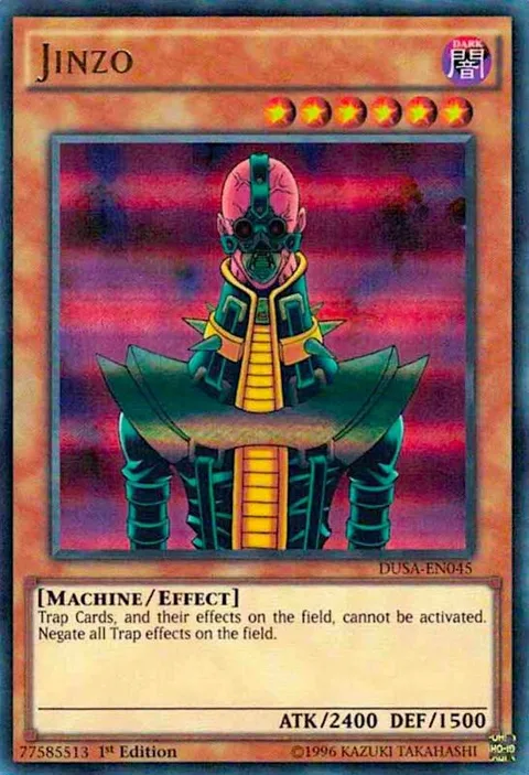 Jinzo DUSA-EN045 Yu-Gi-Oh card from Duelist Saga