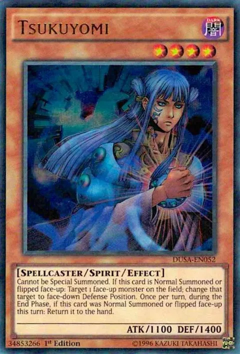 Tsukuyomi DUSA-EN052 Yu-Gi-Oh card from Duelist Saga