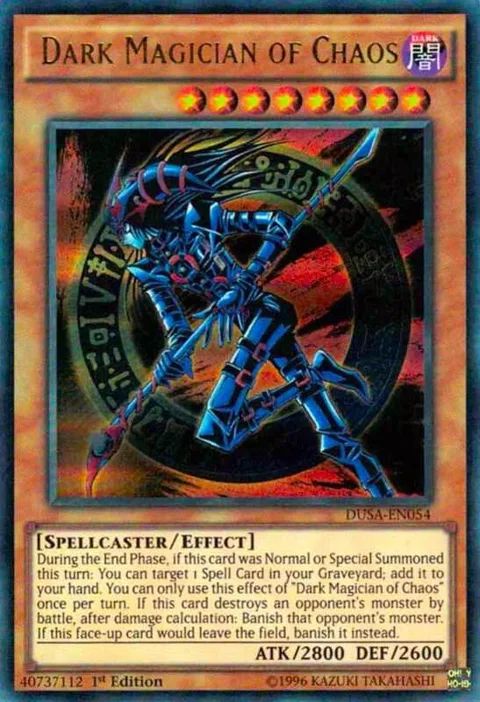 Dark Magician of Chaos DUSA-EN054 Yu-Gi-Oh card from Duelist Saga