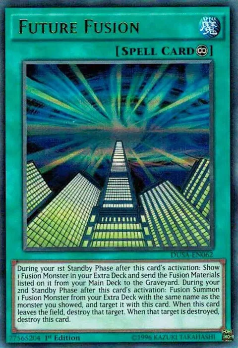 Future Fusion DUSA-EN062 Yu-Gi-Oh card from Duelist Saga