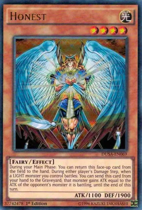 Honest DUSA-EN069 Yu-Gi-Oh card from Duelist Saga
