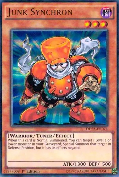 Junk Synchron DUSA-EN074 Yu-Gi-Oh card from Duelist Saga
