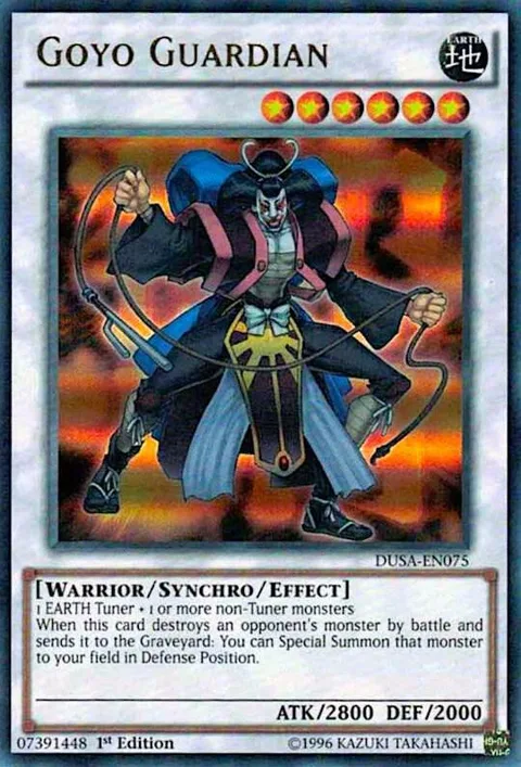 Goyo Guardian DUSA-EN075 Yu-Gi-Oh card from Duelist Saga
