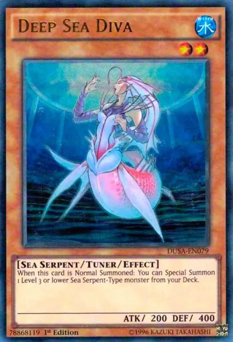 Deep Sea Diva DUSA-EN079 Yu-Gi-Oh card from Duelist Saga