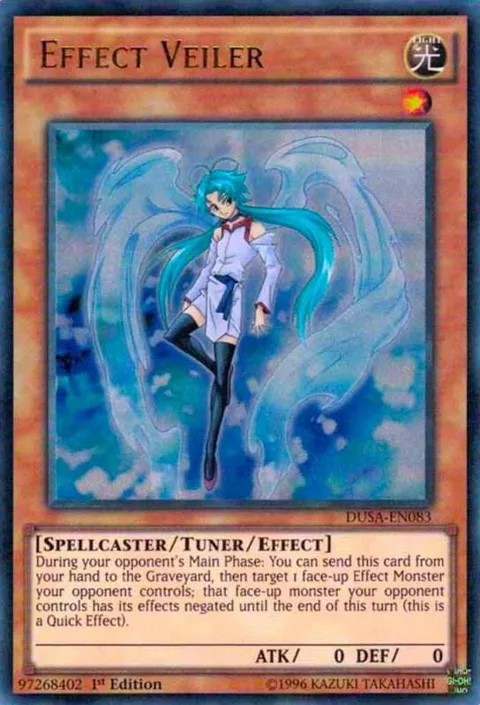 Effect Veiler DUSA-EN083 Yu-Gi-Oh card from Duelist Saga