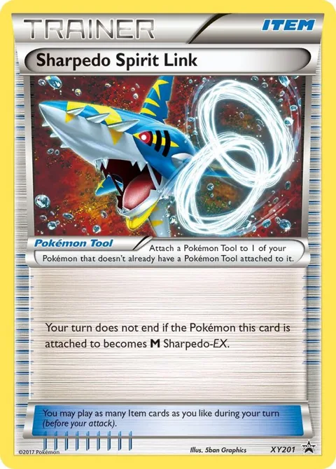 Sharpedo Spirit Link #XY201 Pokémon card from XY Promos