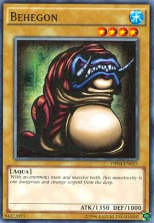 Behegon OP04-EN015 Yu-Gi-Oh card from OTS Tournament Pack 4