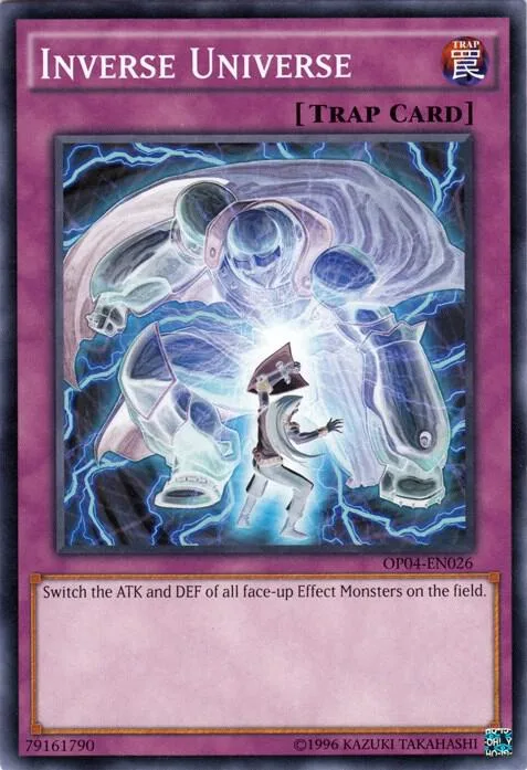 Inverse Universe OP04-EN026 Yu-Gi-Oh card from OTS Tournament Pack 4