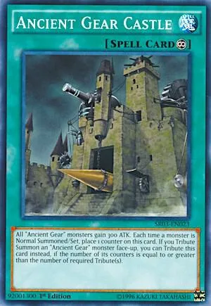 Ancient Gear Castle SR03-EN023 Yu-Gi-Oh card from Structure Deck: Machine Reactor