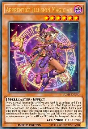 Apprentice Illusion Magician JUMP-EN080 Yu-Gi-Oh card from Shonen Jump Magazine Promos