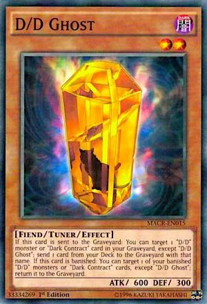 D/D Ghost MACR-EN015 Yu-Gi-Oh card from Maximum Crisis