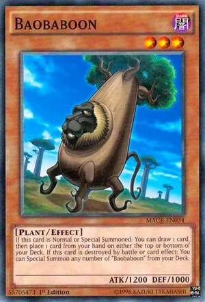 Baobaboon MACR-EN034 Unlimited Yu-Gi-Oh card from Maximum Crisis
