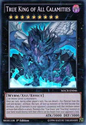 True King of All Calamities MACR-EN046 Yu-Gi-Oh card from Maximum Crisis