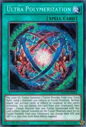 Ultra Polymerization MACR-EN052 Unlimited Yu-Gi-Oh card from Maximum Crisis