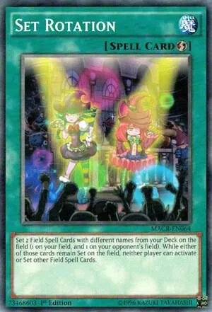 Set Rotation MACR-EN064 Unlimited Yu-Gi-Oh card from Maximum Crisis