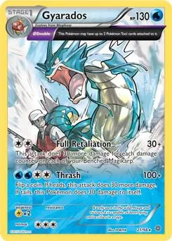 Gyarados 21/98 #021/098 Pokémon card from Deck Exclusives