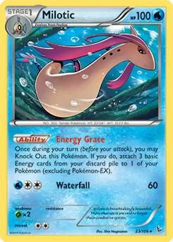 Milotic - 23/106 XY Flashfire #023/106 Pokémon card from Deck Exclusives