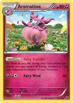 Aromatisse - 93/146 XY Base Set #093/146 Pokémon card from Deck Exclusives
