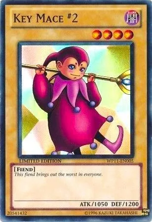 Key Mace #2 WP11-EN005 Yu-Gi-Oh card from World Championship 2011 Card Pack