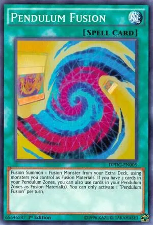 Pendulum Fusion DPDG-EN005 Yu-Gi-Oh card from Duelist Pack: Dimensional Guardians