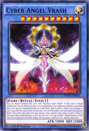 Cyber Angel Vrash DPDG-EN013 Yu-Gi-Oh card from Duelist Pack: Dimensional Guardians