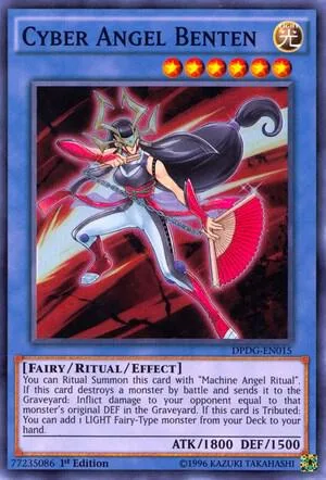 Cyber Angel Benten DPDG-EN015 Yu-Gi-Oh card from Duelist Pack: Dimensional Guardians