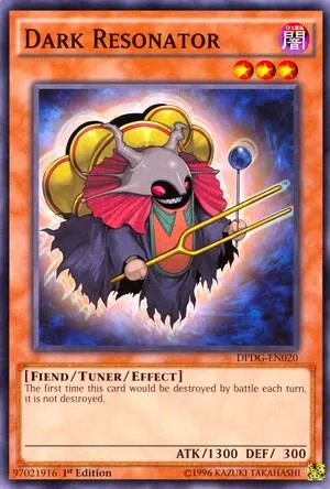 Dark Resonator DPDG-EN020 Yu-Gi-Oh card from Duelist Pack: Dimensional Guardians