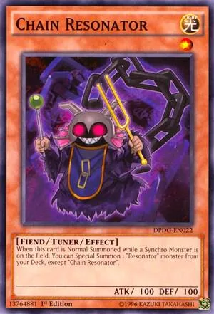 Chain Resonator DPDG-EN022 Yu-Gi-Oh card from Duelist Pack: Dimensional Guardians