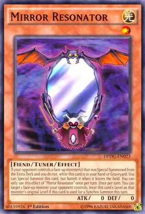 Mirror Resonator DPDG-EN023 Yu-Gi-Oh card from Duelist Pack: Dimensional Guardians