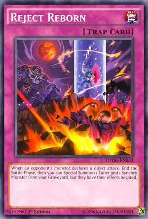 Reject Reborn DPDG-EN033 Yu-Gi-Oh card from Duelist Pack: Dimensional Guardians