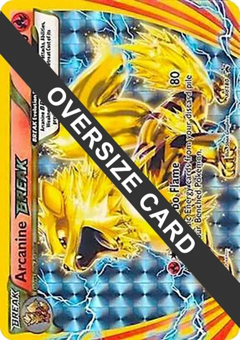 Arcanine BREAK - XY180 XY Black Star Promos #XY180 Holofoil Pokémon card from Jumbo Cards