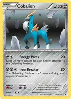 Cobalion - 84/101 Battle Arena Deck Exclusive #084/101 Pokémon card from Deck Exclusives