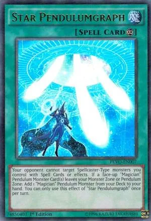 Star Pendulumgraph PEVO-EN007 Yu-Gi-Oh card from Pendulum Evolution