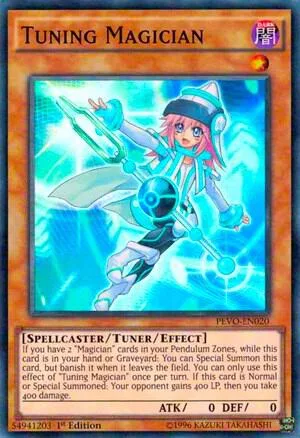 Tuning Magician PEVO-EN020 Yu-Gi-Oh card from Pendulum Evolution