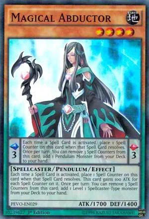 Magical Abductor PEVO-EN029 Yu-Gi-Oh card from Pendulum Evolution
