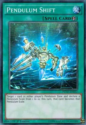 Pendulum Shift PEVO-EN037 Yu-Gi-Oh card from Pendulum Evolution
