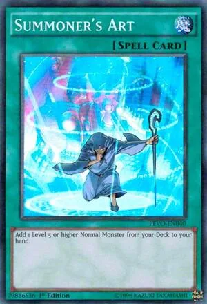 Summoner's Art PEVO-EN040 Yu-Gi-Oh card from Pendulum Evolution