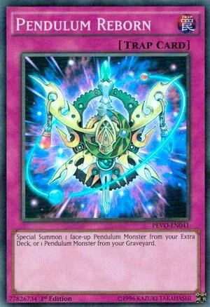 Pendulum Reborn PEVO-EN041 Yu-Gi-Oh card from Pendulum Evolution