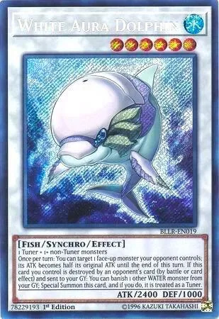 White Aura Dolphin BLLR-EN019 Yu-Gi-Oh card from Battles of Legend: Light's Revenge