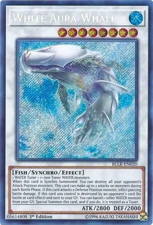 White Aura Whale BLLR-EN020 Yu-Gi-Oh card from Battles of Legend: Light's Revenge
