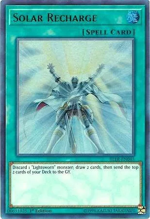 Solar Recharge BLLR-EN045 Yu-Gi-Oh card from Battles of Legend: Light's Revenge