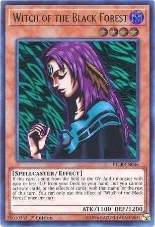 Witch of the Black Forest BLLR-EN046 Yu-Gi-Oh card from Battles of Legend: Light's Revenge