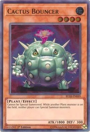 Cactus Bouncer BLLR-EN049 Yu-Gi-Oh card from Battles of Legend: Light's Revenge
