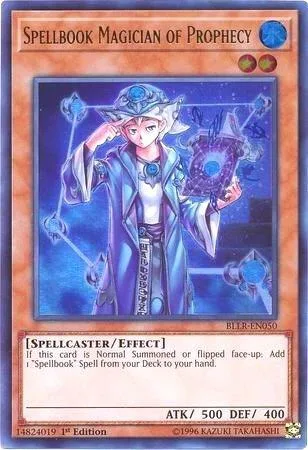 Spellbook Magician of Prophecy BLLR-EN050 Yu-Gi-Oh card from Battles of Legend: Light's Revenge