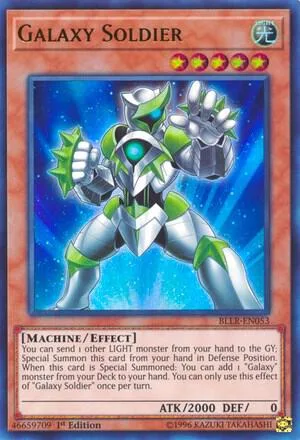 Galaxy Soldier BLLR-EN053 Yu-Gi-Oh card from Battles of Legend: Light's Revenge