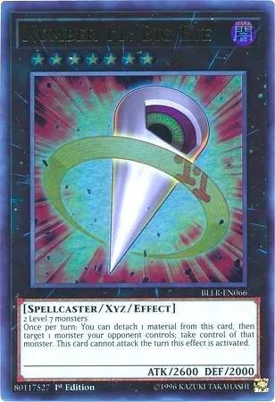 Number 11: Big Eye BLLR-EN066 Yu-Gi-Oh card from Battles of Legend: Light's Revenge