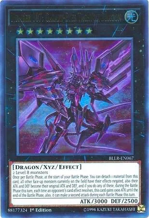 Number 107: Galaxy-Eyes Tachyon Dragon BLLR-EN067 Yu-Gi-Oh card from Battles of Legend: Light's Revenge