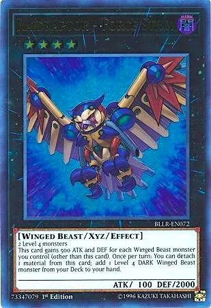 Raidraptor - Force Strix BLLR-EN072 Yu-Gi-Oh card from Battles of Legend: Light's Revenge